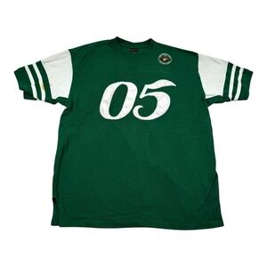 FUBU The Collection Shirt Mens XL Green Vintage League 05 Football Jersey Top